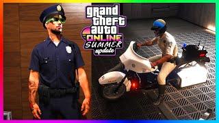 UNLOCK NEW Police Outfit, COPS Clothing, POLICE Bike, GTA 5 DLC 2025, GTA Online Money Fronts Update