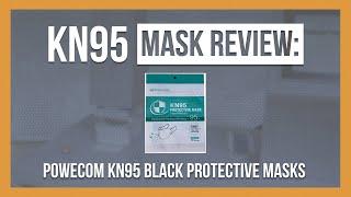 POW! POW! POW! (Powecom KN95 Black Protective Masks Review)