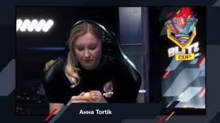 Аня Tortik ест лимон на Blitz Cup (Шок смотреть всем!)