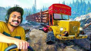 INDIAN TRUCK OFFROADING GONE WRONG | PUSHPA LORRY 