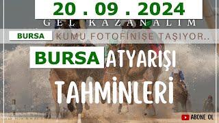 20 eylül 2024 cuma Bursa At Yarışı Tahminleri At Yarışı Yorumlar-youtube-tjk-canlı bahis-canlıTV-