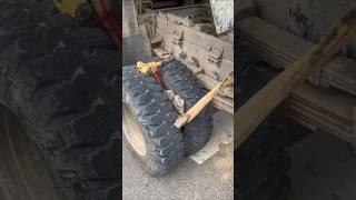 Trick to remove stone from tyre #shorts