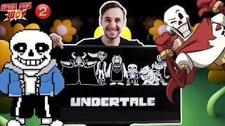 Продолжение обзора игры #Undertale! Какой путь выберет Папа Роб? Часть 2 13+