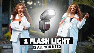 Outdoor Portrait Flash Photography with a Single Speedlight