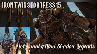IRON TWINS FORTRESS 15 no block damage. Raid Shadow Legends.