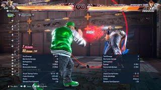 TEKKEN 8 King f,f,n,2 into df2,1 Frame Trap Labbing