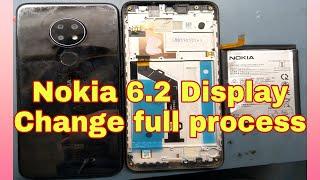 Nokia 6.2 Display & Battery change | Disassemble | Replace Back Panel | Repair | Open Back Cover