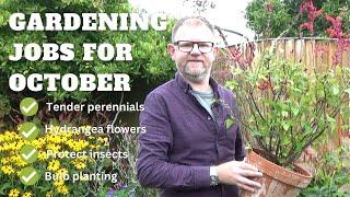 Gardening Jobs & Tasks for October | What to do in the Garden in Autumn | Protect Tender Perennials