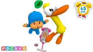  Nebunia scuterelor [45 de minute] | Pocoyo  România | Desene animate pentru copii