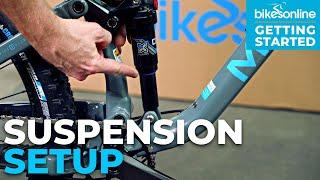 How To Setup The Suspension On Your New Bike! | BikesOnline Getting Started