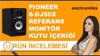 Pioneer - S-DJ50X 5 inç Aktif Referans Hoparlör Kutu İçeriği