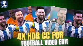 TOP 5 HDR CC PRESETS ALIGHTMOTION 4K CC XML PRESETS PACK TOP 5 CC!!