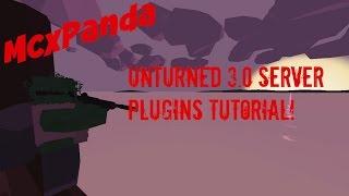 Unturned Rocket Foundation tutorial | How to install plugins!(Outdated)