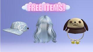 HURRY!! GET NEW FREE ITEMS AND COOL UGC IN ROBLOX NOW! 