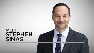 Meet Attorney Stephen Sinas