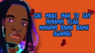 Kasi3 - Mmhmm (Damn)  (Lyric video) Welldoneking