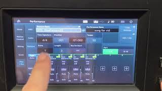 Yamaha MODX Sequencer making it easier step by step