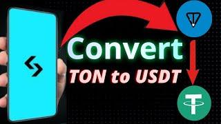 How To Convert TON To USDT on Bitget Wallet | Bitget Wallet me TON se USDT  Convert kaise kare