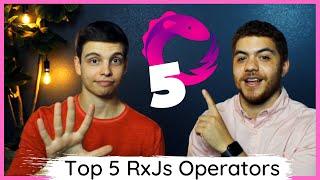 Top 5 Most Common RxJs Operators | RxJs Map, RxJs Tap, RxJs SwitchMap, RxJs TakeUntil, RxJs Filter