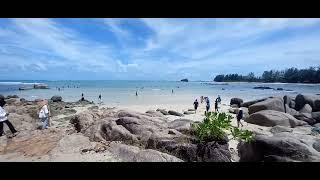 Timelapse in Trikora Beach Bintan | Ocean Waves | Tropical Beach Indonesia | Timelapse at Sea