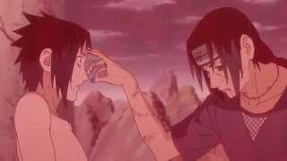 Itachi Uchiha vs Sasuke Uchiha - Itachi's Death - English Sub - HD