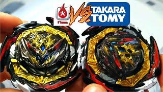 ДИНАМИТ БЕЛИАЛ FLAME ПРОТИВ TAKARA TOMY / FLAME КРУЧЕ TAKARA TOMY? / BEYBLADE BURST DYNAMITE BATTLE