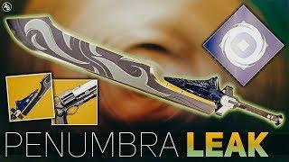 Destiny 2 | Penumbra Leak (Hawkmoon Returning & Dark Drinker) Season of Opulence