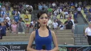 Roxy Darr National Anthem Dodgers Stadium