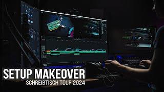 Das PERFEKTE Videoschnitt Setup? - Schreibtisch Makeover 2024