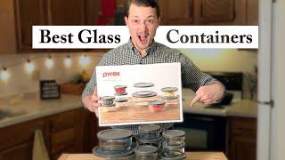 Best Glass Food Storage Containers || Pyrex Glass Containers with Lids Review