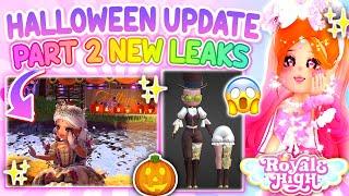 NEW Halloween Part 2 Update LEAKS Coming Soon in Royale High  Royalloween Roblox