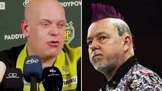 Michael van Gerwen blasts Peter Wright in rant and claims rivals 'don't take him serious'