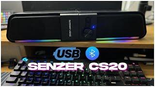 Senzer CS20: Another affordable RGB gaming speakers