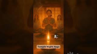 Temple Night Yoga　 #japanesemindfulness  #JapanRetreat #TempleYoga #mindfulescape