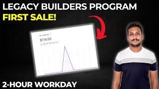 $100 Yesterday in Passive Income with Digital/Affiliate Marketing - Legacy Builders Program Result!