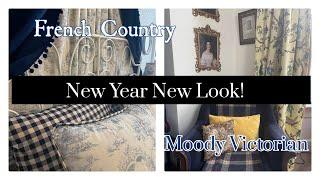 New Year New Look|Moody Victorian & French Country Makeovers #vintage #frenchcountry #darkandmoody