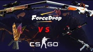 Открытие кейсов в CSGO l Сравнение с forcedrop!