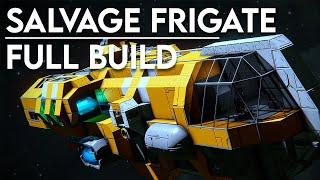 Salvage Frigate full build! - Space Engineers