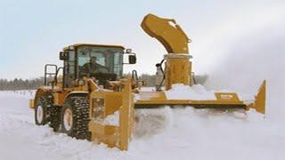 Amazing Snow Blower Removal Machines Working