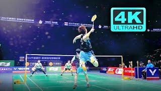 [4K50FPS] Liang Wei Keng / Wang Chang  Vs Goh Sze Fei / Nur Izzuddin | 2024 Asia Championships Final