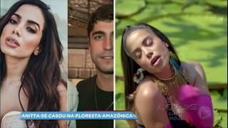 Hora da Venenosa: Anitta se casa com Thiago Magalhães em cerimônia na Amazônia