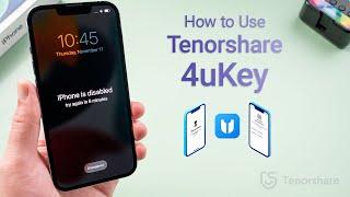 How to Unlock iPhone without Passcode using Tenorshare 4uKey  (If Forgot)