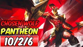 CHOSEN OF THE WOLF PANTHEON | Best Build & Runes | How To Play Pantheon | League of Legends