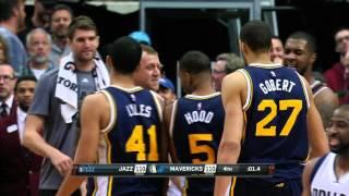 Rodney Hood Sends the Jazz and Mavericks to OT!