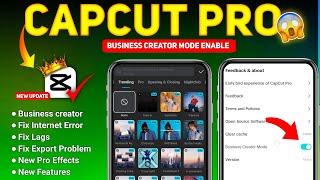 Capcut New Update no internet Sloved | CapCut Pro Export & Template No Internet Problem Fix Capcut