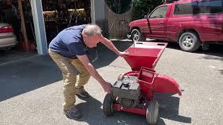 Dad Resurrects the Abandoned Chipper/Shredder