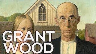 Grant Wood: A collection of 87 works (HD)