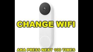 How to Change Wifi on the Nest Doorbell