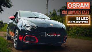 Fiat punto Abarth headlight upgrade with Osram CBI AE Bi LED Projector || Latest upgrades 2024