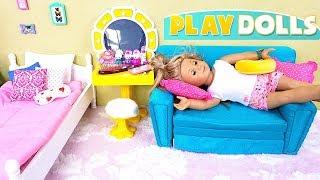 AG doll creative make up ideas! PLAY DOLLS